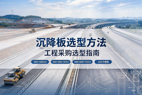 乌拉特前旗沉降板选择方法