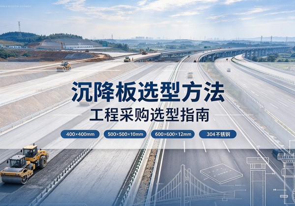 乌拉特前旗沉降板选择方法